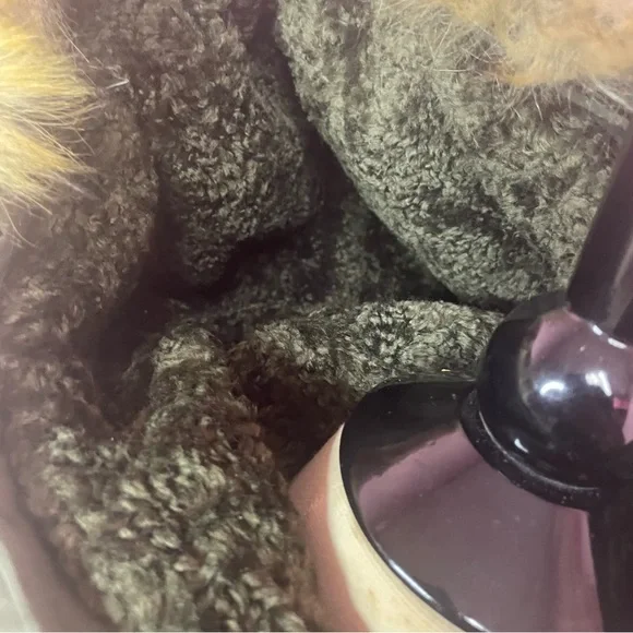 🧥Sam Edelman Olive Winter Coat with Faux Fur 🧥 - Picture 13 of 15